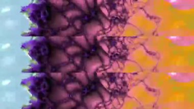 Soyut Bilgisayar Fraktal Tasarımı. Fraktal hiç bitmeyen bir desen. Fraktallar, farklı ölçeklerde kendine benzeyen sonsuz derecede karmaşık kalıplardır. Cep telefonu duvar kağıdı için harika.