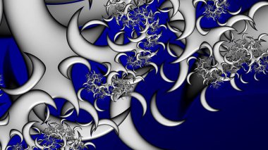 Soyut Bilgisayar Fraktal Tasarımı. Fraktal hiç bitmeyen bir desen. Fraktallar, farklı ölçeklerde kendine benzeyen sonsuz derecede karmaşık kalıplardır. Cep telefonu duvar kağıdı için harika.