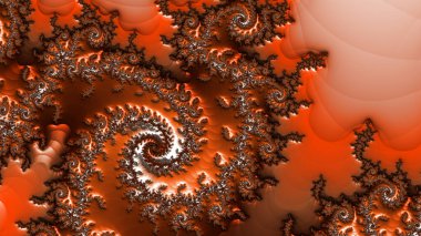 Soyut Bilgisayar Fraktal Tasarımı. Fraktal hiç bitmeyen bir desen. Fraktallar, farklı ölçeklerde kendine benzeyen sonsuz derecede karmaşık kalıplardır. Cep telefonu duvar kağıdı için harika.