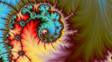 Soyut Bilgisayar Fraktal Tasarımı. Fraktal hiç bitmeyen bir desen. Fraktallar, farklı ölçeklerde kendine benzeyen sonsuz derecede karmaşık kalıplardır. Cep telefonu duvar kağıdı için harika.