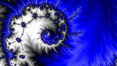 Soyut Bilgisayar Fraktal Tasarımı. Fraktal hiç bitmeyen bir desen. Fraktallar, farklı ölçeklerde kendine benzeyen sonsuz derecede karmaşık kalıplardır. Cep telefonu duvar kağıdı için harika.