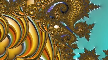 Soyut Bilgisayar Fraktal Tasarımı. Fraktal hiç bitmeyen bir desen. Fraktallar, farklı ölçeklerde kendine benzeyen sonsuz derecede karmaşık kalıplardır. Cep telefonu duvar kağıdı için harika.