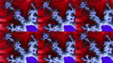 Soyut Bilgisayar Fraktal Tasarımı. Fraktal hiç bitmeyen bir desen. Fraktallar, farklı ölçeklerde kendine benzeyen sonsuz derecede karmaşık kalıplardır. Cep telefonu duvar kağıdı için harika.