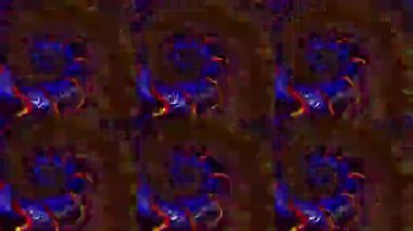 Soyut Bilgisayar Fraktal Tasarımı. Fraktal hiç bitmeyen bir desen. Fraktallar, farklı ölçeklerde kendine benzeyen sonsuz derecede karmaşık kalıplardır. Cep telefonu duvar kağıdı için harika.