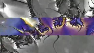 Soyut Bilgisayar Fraktal Tasarımı. Fraktal hiç bitmeyen bir desen. Fraktallar, farklı ölçeklerde kendine benzeyen sonsuz derecede karmaşık kalıplardır. Cep telefonu duvar kağıdı için harika.