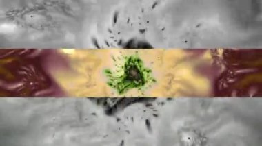 Soyut Bilgisayar Fraktal Tasarımı. Fraktal hiç bitmeyen bir desen. Fraktallar, farklı ölçeklerde kendine benzeyen sonsuz derecede karmaşık kalıplardır. Cep telefonu duvar kağıdı için harika.