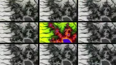 Soyut Bilgisayar Fraktal Tasarımı. Fraktal hiç bitmeyen bir desen. Fraktallar, farklı ölçeklerde kendine benzeyen sonsuz derecede karmaşık kalıplardır. Cep telefonu duvar kağıdı için harika.