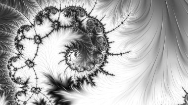 Soyut Bilgisayar Fraktal Tasarımı. Fraktal hiç bitmeyen bir desen. Fraktallar, farklı ölçeklerde kendine benzeyen sonsuz derecede karmaşık kalıplardır. Cep telefonu duvar kağıdı için harika.