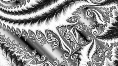 Soyut Bilgisayar Fraktal Tasarımı. Fraktal hiç bitmeyen bir desen. Fraktallar, farklı ölçeklerde kendine benzeyen sonsuz derecede karmaşık kalıplardır. Cep telefonu duvar kağıdı için harika.