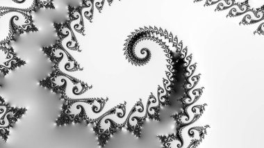 Soyut Bilgisayar Fraktal Tasarımı. Fraktal hiç bitmeyen bir desen. Fraktallar, farklı ölçeklerde kendine benzeyen sonsuz derecede karmaşık kalıplardır. Cep telefonu duvar kağıdı için harika.