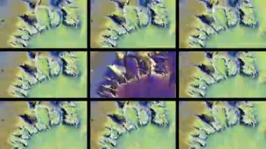 Soyut Bilgisayar Fraktal Tasarımı. Fraktal hiç bitmeyen bir desen. Fraktallar, farklı ölçeklerde kendine benzeyen sonsuz derecede karmaşık kalıplardır. Cep telefonu duvar kağıdı için harika.