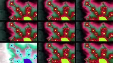 Soyut Bilgisayar Fraktal Tasarımı. Fraktal hiç bitmeyen bir desen. Fraktallar, farklı ölçeklerde kendine benzeyen sonsuz derecede karmaşık kalıplardır. Cep telefonu duvar kağıdı için harika.