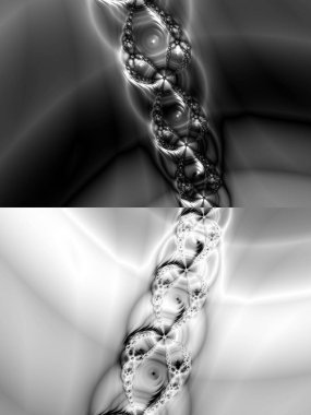 Soyut Bilgisayar Fraktal Tasarımı. Fraktal hiç bitmeyen bir desen. Fraktallar, farklı ölçeklerde kendine benzeyen sonsuz derecede karmaşık kalıplardır. Cep telefonu duvar kağıdı için harika.