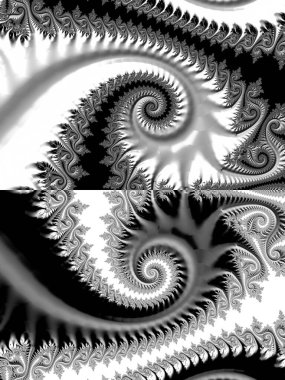 Soyut Bilgisayar Fraktal Tasarımı. Fraktal hiç bitmeyen bir desen. Fraktallar, farklı ölçeklerde kendine benzeyen sonsuz derecede karmaşık kalıplardır. Cep telefonu duvar kağıdı için harika.