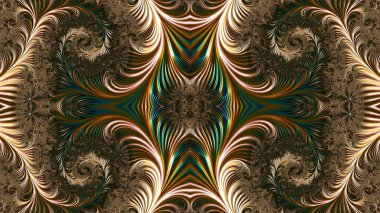 Soyut Bilgisayar Fraktal Tasarımı. Fraktal hiç bitmeyen bir desen. Fraktallar, farklı ölçeklerde kendine benzeyen sonsuz derecede karmaşık kalıplardır. Cep telefonu duvar kağıdı için harika.