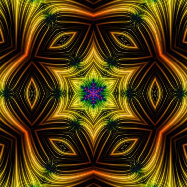 Soyut Bilgisayar Fraktal Tasarımı. Fraktal hiç bitmeyen bir desen. Fraktallar, farklı ölçeklerde kendine benzeyen sonsuz derecede karmaşık kalıplardır. Cep telefonu duvar kağıdı için harika.