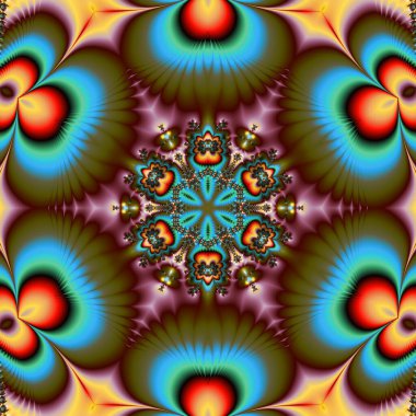 Soyut Bilgisayar Fraktal Tasarımı. Fraktal hiç bitmeyen bir desen. Fraktallar, farklı ölçeklerde kendine benzeyen sonsuz derecede karmaşık kalıplardır. Cep telefonu duvar kağıdı için harika.