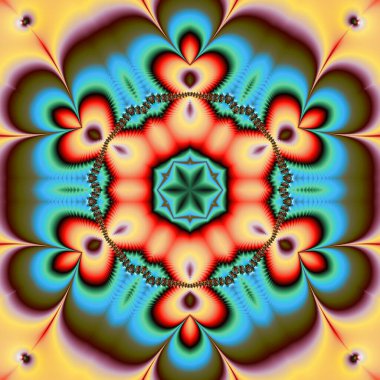 Soyut Bilgisayar Fraktal Tasarımı. Fraktal hiç bitmeyen bir desen. Fraktallar, farklı ölçeklerde kendine benzeyen sonsuz derecede karmaşık kalıplardır. Cep telefonu duvar kağıdı için harika.