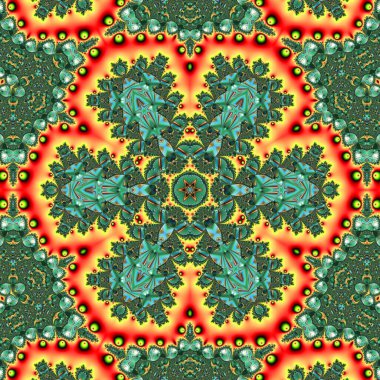 Soyut Bilgisayar Fraktal Tasarımı. Fraktal hiç bitmeyen bir desen. Fraktallar, farklı ölçeklerde kendine benzeyen sonsuz derecede karmaşık kalıplardır. Cep telefonu duvar kağıdı için harika.