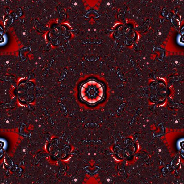 Soyut Bilgisayar Fraktal Tasarımı. Fraktal hiç bitmeyen bir desen. Fraktallar, farklı ölçeklerde kendine benzeyen sonsuz derecede karmaşık kalıplardır. Cep telefonu duvar kağıdı için harika.