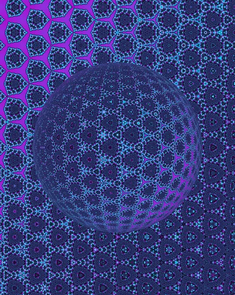 Compound eye 3D illustration, insect eyes, 3d globe effect.