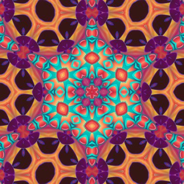 Soyut Bilgisayar Fraktal Tasarımı. Fraktal hiç bitmeyen bir desen. Fraktallar, farklı ölçeklerde kendine benzeyen sonsuz derecede karmaşık kalıplardır. Cep telefonu duvar kağıdı için harika.