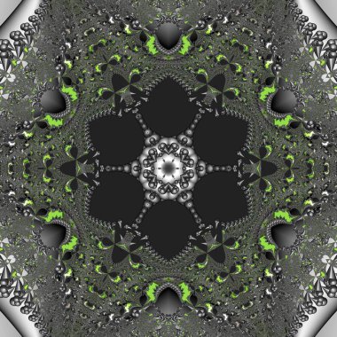 Soyut Bilgisayar Fraktal Tasarımı. Fraktal hiç bitmeyen bir desen. Fraktallar, farklı ölçeklerde kendine benzeyen sonsuz derecede karmaşık kalıplardır. Cep telefonu duvar kağıdı için harika.