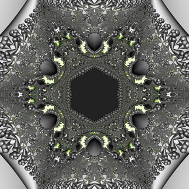 Soyut Bilgisayar Fraktal Tasarımı. Fraktal hiç bitmeyen bir desen. Fraktallar, farklı ölçeklerde kendine benzeyen sonsuz derecede karmaşık kalıplardır. Cep telefonu duvar kağıdı için harika.