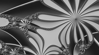 Soyut Bilgisayar Fraktal Tasarımı. Fraktal hiç bitmeyen bir desen. Fraktallar, farklı ölçeklerde kendine benzeyen sonsuz derecede karmaşık kalıplardır. Cep telefonu duvar kağıdı için harika.