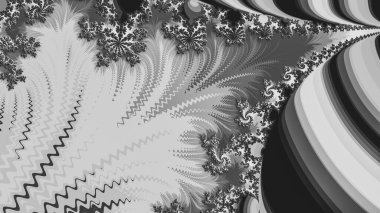 Soyut Bilgisayar Fraktal Tasarımı. Fraktal hiç bitmeyen bir desen. Fraktallar, farklı ölçeklerde kendine benzeyen sonsuz derecede karmaşık kalıplardır. Cep telefonu duvar kağıdı için harika.