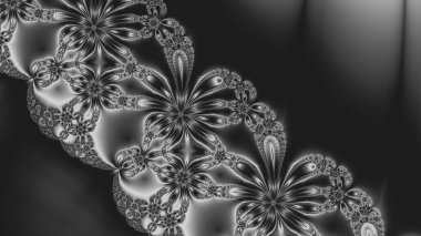 Soyut Bilgisayar Fraktal Tasarımı. Fraktal hiç bitmeyen bir desen. Fraktallar, farklı ölçeklerde kendine benzeyen sonsuz derecede karmaşık kalıplardır. Cep telefonu duvar kağıdı için harika.