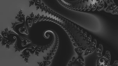 Soyut Bilgisayar Fraktal Tasarımı. Fraktal hiç bitmeyen bir desen. Fraktallar, farklı ölçeklerde kendine benzeyen sonsuz derecede karmaşık kalıplardır. Cep telefonu duvar kağıdı için harika.