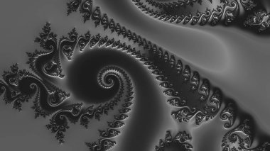 Soyut Bilgisayar Fraktal Tasarımı. Fraktal hiç bitmeyen bir desen. Fraktallar, farklı ölçeklerde kendine benzeyen sonsuz derecede karmaşık kalıplardır. Cep telefonu duvar kağıdı için harika.