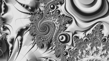 Soyut Bilgisayar Fraktal Tasarımı. Fraktal hiç bitmeyen bir desen. Fraktallar, farklı ölçeklerde kendine benzeyen sonsuz derecede karmaşık kalıplardır. Cep telefonu duvar kağıdı için harika.