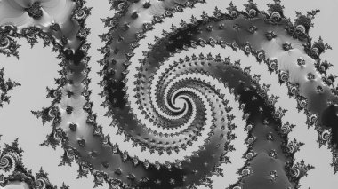 Soyut Bilgisayar Fraktal Tasarımı. Fraktal hiç bitmeyen bir desen. Fraktallar, farklı ölçeklerde kendine benzeyen sonsuz derecede karmaşık kalıplardır. Cep telefonu duvar kağıdı için harika.