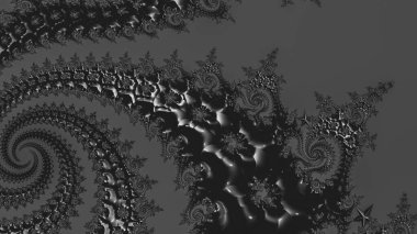 Soyut Bilgisayar Fraktal Tasarımı. Fraktal hiç bitmeyen bir desen. Fraktallar, farklı ölçeklerde kendine benzeyen sonsuz derecede karmaşık kalıplardır. Cep telefonu duvar kağıdı için harika.