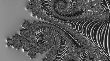 Soyut Bilgisayar Fraktal Tasarımı. Fraktal hiç bitmeyen bir desen. Fraktallar, farklı ölçeklerde kendine benzeyen sonsuz derecede karmaşık kalıplardır. Cep telefonu duvar kağıdı için harika.