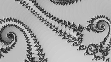 Soyut Bilgisayar Fraktal Tasarımı. Fraktal hiç bitmeyen bir desen. Fraktallar, farklı ölçeklerde kendine benzeyen sonsuz derecede karmaşık kalıplardır. Cep telefonu duvar kağıdı için harika.