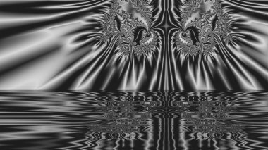 Soyut Bilgisayar Fraktal Tasarımı. Fraktal hiç bitmeyen bir desen. Fraktallar, farklı ölçeklerde kendine benzeyen sonsuz derecede karmaşık kalıplardır. Cep telefonu duvar kağıdı için harika.