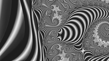 Soyut Bilgisayar Fraktal Tasarımı. Fraktal hiç bitmeyen bir desen. Fraktallar, farklı ölçeklerde kendine benzeyen sonsuz derecede karmaşık kalıplardır. Cep telefonu duvar kağıdı için harika.