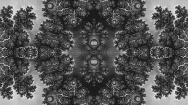 Soyut Bilgisayar Fraktal Tasarımı. Fraktal hiç bitmeyen bir desen. Fraktallar, farklı ölçeklerde kendine benzeyen sonsuz derecede karmaşık kalıplardır. Cep telefonu duvar kağıdı için harika.