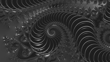 Soyut Bilgisayar Fraktal Tasarımı. Fraktal hiç bitmeyen bir desen. Fraktallar, farklı ölçeklerde kendine benzeyen sonsuz derecede karmaşık kalıplardır. Cep telefonu duvar kağıdı için harika.