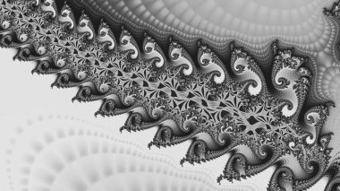 Soyut Bilgisayar Fraktal Tasarımı. Fraktal hiç bitmeyen bir desen. Fraktallar, farklı ölçeklerde kendine benzeyen sonsuz derecede karmaşık kalıplardır. Cep telefonu duvar kağıdı için harika.