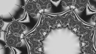 Soyut Bilgisayar Fraktal Tasarımı. Fraktal hiç bitmeyen bir desen. Fraktallar, farklı ölçeklerde kendine benzeyen sonsuz derecede karmaşık kalıplardır. Cep telefonu duvar kağıdı için harika.