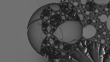 Soyut Bilgisayar Fraktal Tasarımı. Fraktal hiç bitmeyen bir desen. Fraktallar, farklı ölçeklerde kendine benzeyen sonsuz derecede karmaşık kalıplardır. Cep telefonu duvar kağıdı için harika.