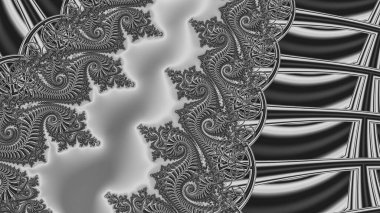 Soyut Bilgisayar Fraktal Tasarımı. Fraktal hiç bitmeyen bir desen. Fraktallar, farklı ölçeklerde kendine benzeyen sonsuz derecede karmaşık kalıplardır. Cep telefonu duvar kağıdı için harika.