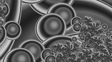 Soyut Bilgisayar Fraktal Tasarımı. Fraktal hiç bitmeyen bir desen. Fraktallar, farklı ölçeklerde kendine benzeyen sonsuz derecede karmaşık kalıplardır. Cep telefonu duvar kağıdı için harika.