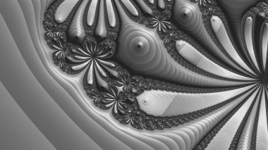 Soyut Bilgisayar Fraktal Tasarımı. Fraktal hiç bitmeyen bir desen. Fraktallar, farklı ölçeklerde kendine benzeyen sonsuz derecede karmaşık kalıplardır. Cep telefonu duvar kağıdı için harika.