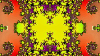 Soyut Bilgisayar Fraktal Tasarımı. Fraktal hiç bitmeyen bir desen. Fraktallar, farklı ölçeklerde kendine benzeyen sonsuz derecede karmaşık kalıplardır. Cep telefonu duvar kağıdı için harika.