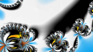 Soyut Bilgisayar Fraktal Tasarımı. Fraktal hiç bitmeyen bir desen. Fraktallar, farklı ölçeklerde kendine benzeyen sonsuz derecede karmaşık kalıplardır. Cep telefonu duvar kağıdı için harika.